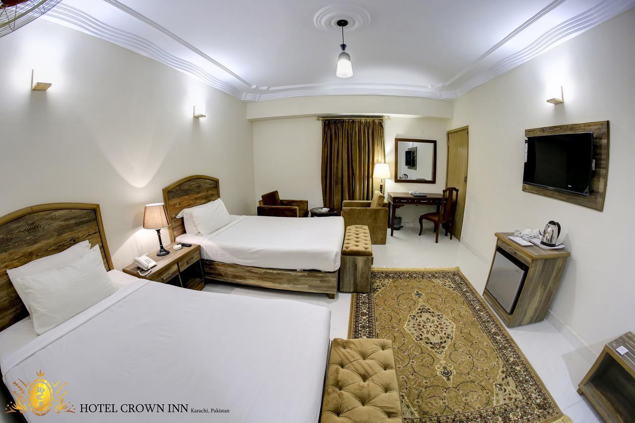 Hotel Crown Inn Karachi Buitenkant foto