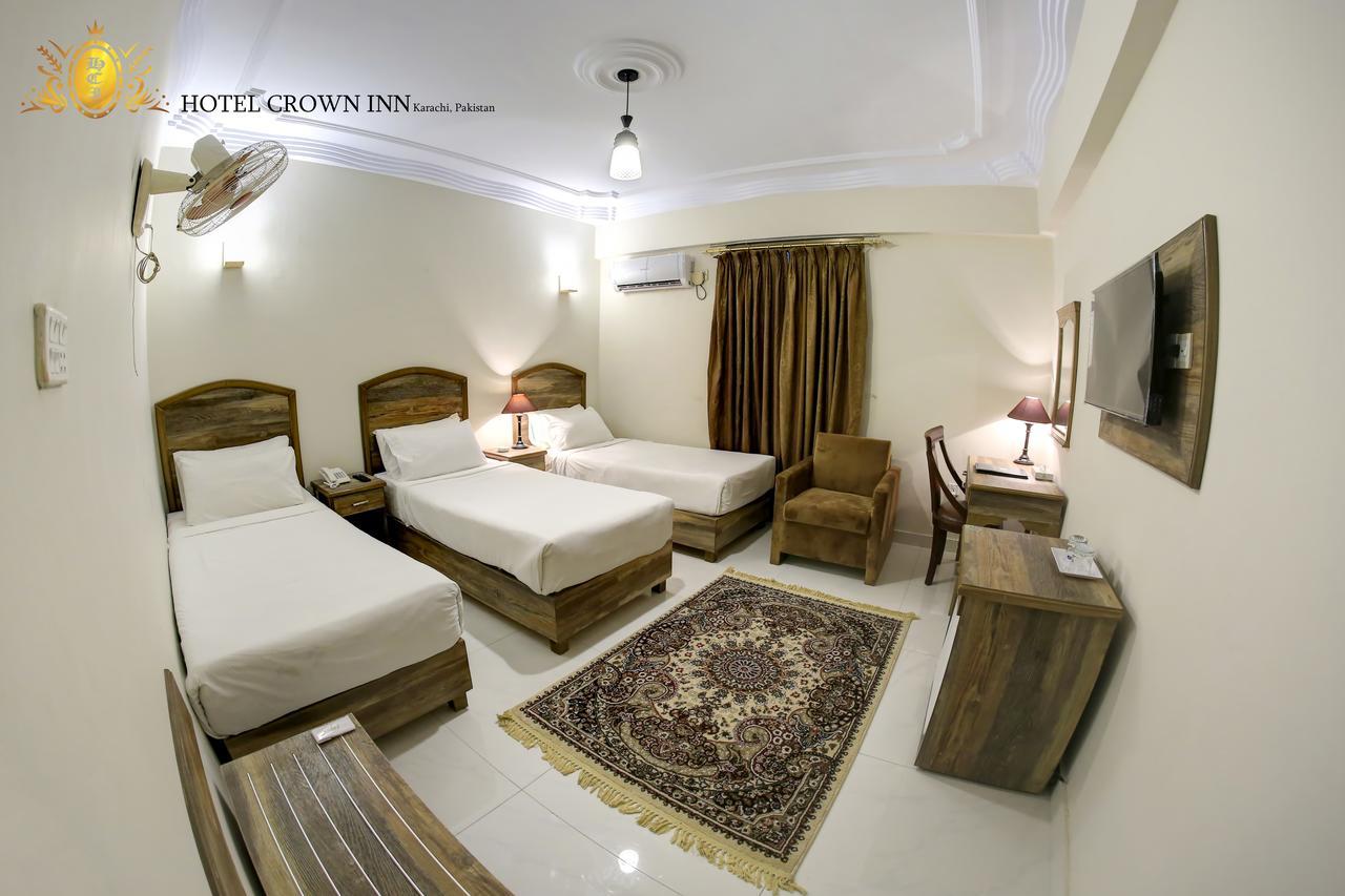Hotel Crown Inn Karachi Buitenkant foto