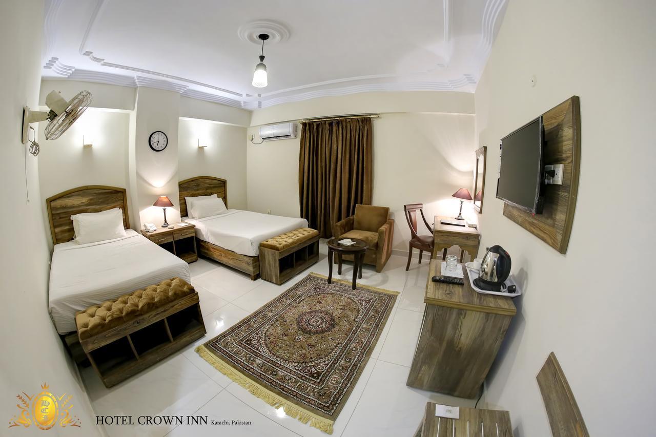 Hotel Crown Inn Karachi Buitenkant foto
