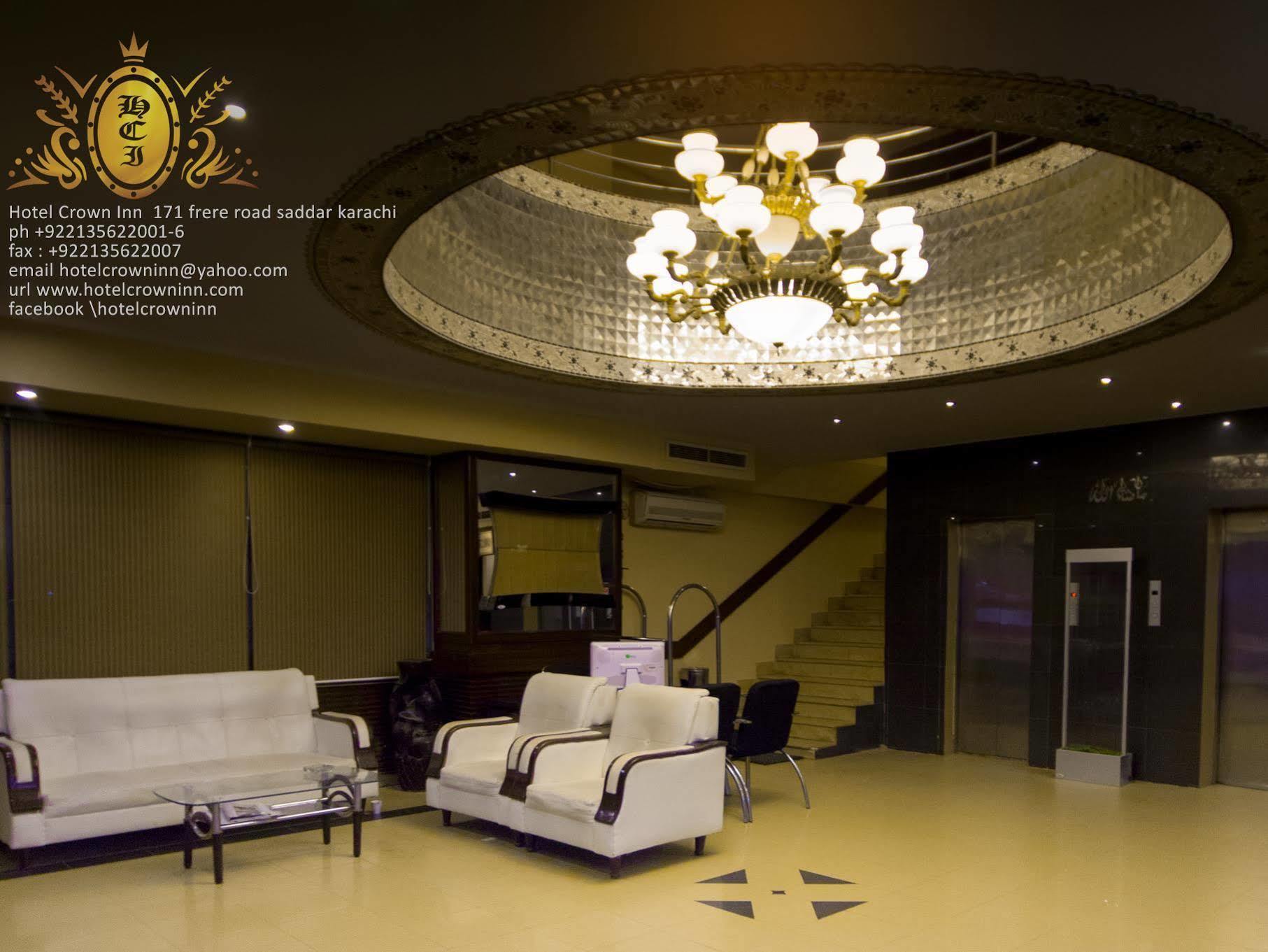 Hotel Crown Inn Karachi Buitenkant foto